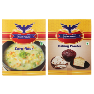 Combo Pack of Cornflour and Baking Powder 100 grams each
