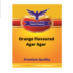 Orange Flavoured Agar Agar Powder 100g | Vegetarian Jelly Setting Agent | Tripathi Products