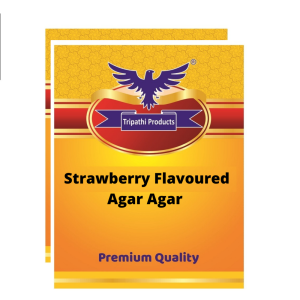 Strawberry Flavoured Agar Agar Powder 2 x 100gm