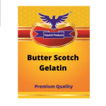 Butter Scotch flavoured Gelatin Powder – Food Grade Setting Agent for Desserts, Baking & Confectionery – 100 g |Tripathi Products