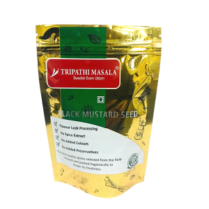 Black Mustard Seeds Whole Saboot Kali Sarson (Rai) 100 g | Premium Quality | Fresh, Aromatic & Natural | Ideal for Cooking & Pickling | Tripathi Masala