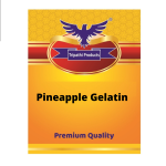 Pineapple flavoured Gelatin Powder – Food Grade Setting Agent for Desserts, Baking & Confectionery – 100 g |Tripathi Products