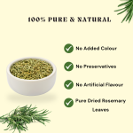 Dried Rosemary Leaves – 200g | Premium Quality | Natural & Aromatic Herb for Cooking, Seasoning, and Tea